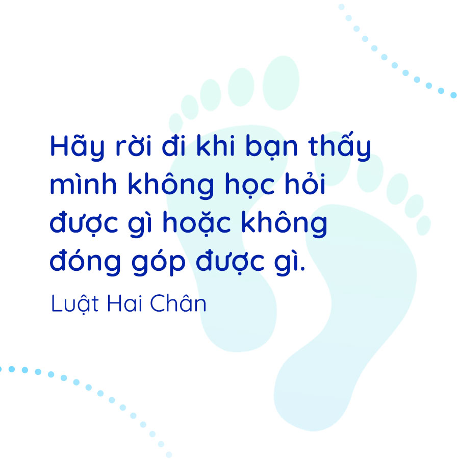 Luật hai chân - Art of Hosting