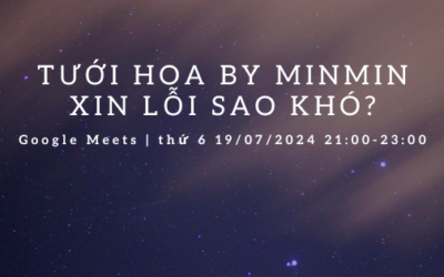Mình học “làm mới” lời xin lỗi